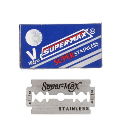 Super-max Scheermesjes Plat - Extra 20 mesjes Super-max Scheermesjes Plat - Extra 20 mesjes