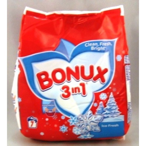 Bonux Bonux Waspoeder Handwas 3 in 1 Actief Fris 400gr 7sc Bonux Bonux Waspoeder Handwas 3 in 1 Actief Fris 400gr 7sc