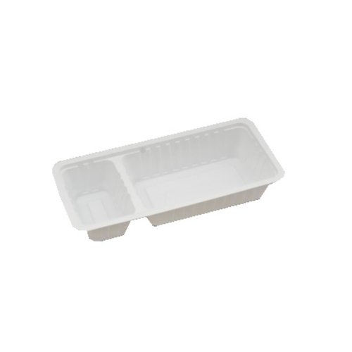 Onbekend Bak, PS, A9, fritesbakje, 145x95x36mm, wit A 9 DEPA Snackbak 50 stuks Onbekend Bak, PS, A9, fritesbakje, 145x95x36mm, wit A 9 DEPA Snackbak 50 stuks