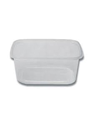 Saladboxx Saladeboxx bak, PP, 250cc, kunststof cup, transparant, 100st