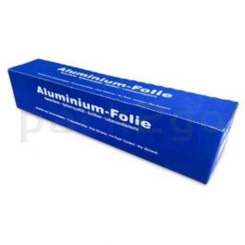 Onbekend Folie, aluminiumfolie, Aluminium, 45cm, 100m, 13my, aluminium. Onbekend Folie, aluminiumfolie, Aluminium, 45cm, 100m, 13my, aluminium.