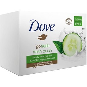 Dove Dove Zeep Go Fresh Touch Komkommer 4 x 100 gr