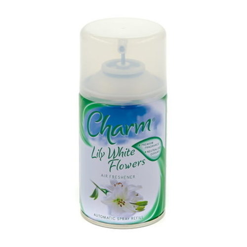 Charm Charm navulling freshmatic 250ml lilly white flowers Charm Charm navulling freshmatic 250ml lilly white flowers