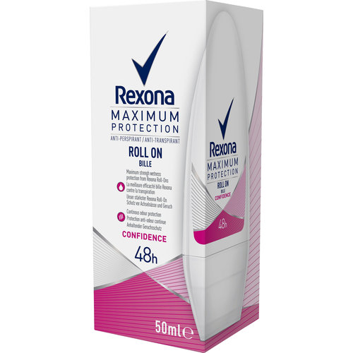 Rexona Rexona  DeoRoll On Maximum Protection Confidence  50 ml