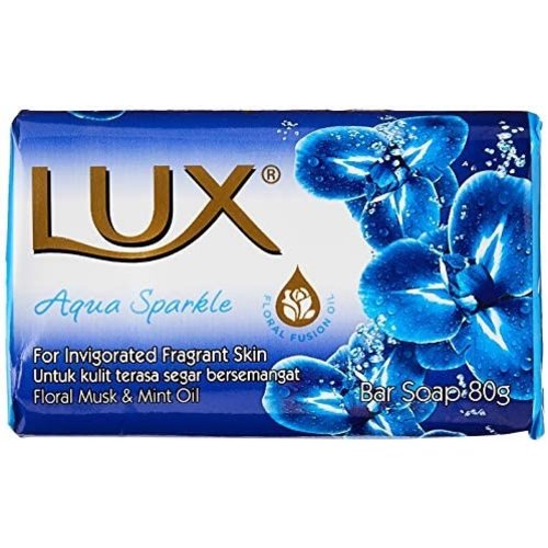 Lux Lux Zeep Aqua Sparkle (blauw) 80 gr Lux Lux Zeep Aqua Sparkle (blauw) 80 gr