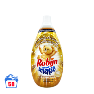 Robijn Robijn Intense Wasverzachter Forever Gold - 58 Wasbeurten 870 ml