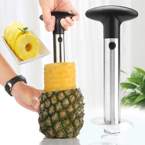 Eda Eda Ananas Dunschiller voor Keuken Accessoires Ananassnijder  Snijmachines Fruit Mes Cutter Keukengerei en Koken