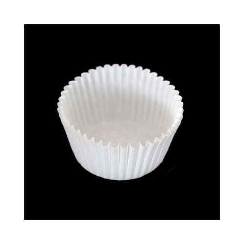 Eda Eda Muffin cup papier -Wit Klein 8 cm 200 st x 12 pak 2400 stuks