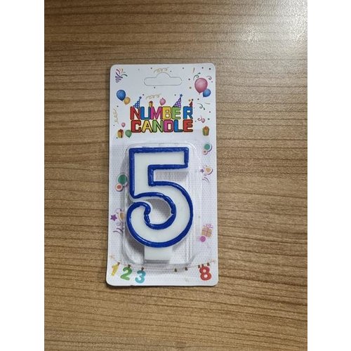 Eda Eda Verjaardag kaars, 5 Jaar Eda Eda Verjaardag kaars, 5 Jaar