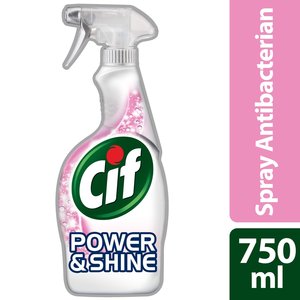 Cif Cif Antibacterial Cleaner Spray Power & Shine 750 ml