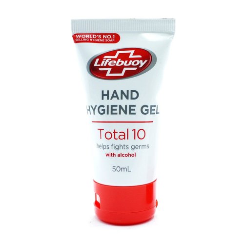 Lifebuoy Lifebuoy Total 10 Hand Hygiene Gel 50ml Lifebuoy Lifebuoy Total 10 Hand Hygiene Gel 50ml