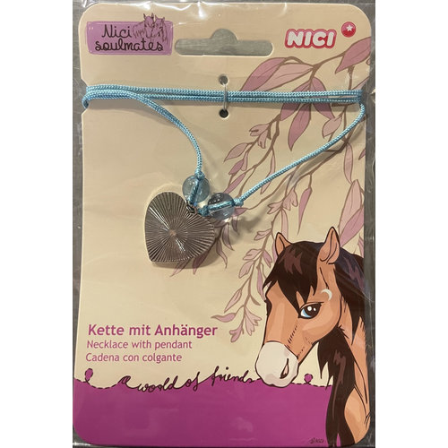 Ayumi Nici - ketting met sleutelhanger hartje