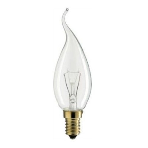 Clear Standart Tip Candle Lamp 230 V 15W E14