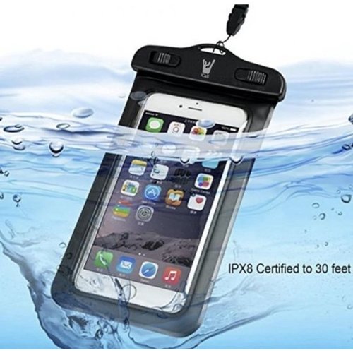 Waterdichte Telefoonhoesjes - Waterdicht Hoesje tot 10 meter - Waterproof Case voor alle Telefoons tot 6 inch onder andere iPhone en Samsung en Huawei