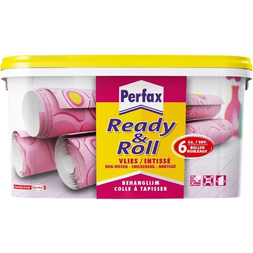 Perfax Ready & Roll Behanglijm Vlies - 4,5 kg