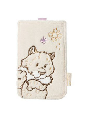 Nici Nici snowdreams tasje leopaard, 8x12cm