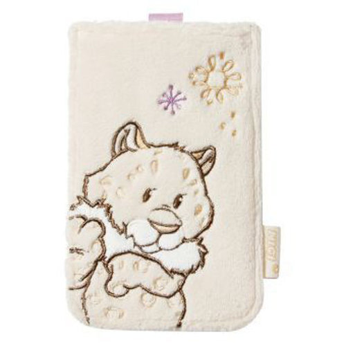 Nici Nici snowdreams tasje leopaard, 8x12cm