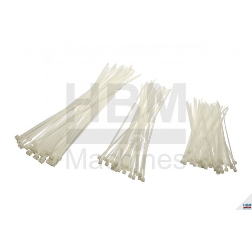 Chenyang Chenyang Tie Rip 4 maten ,wit kleuren-25CM-20CM-15CM-10CM