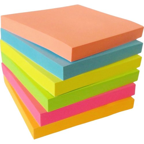 Super Sticky Notes Memoblok - 100 vel - 76x76mm - Lichtroze