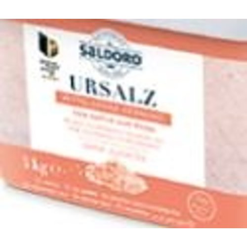 Saldoro middelgrof roze oerzout in emmer 3kg