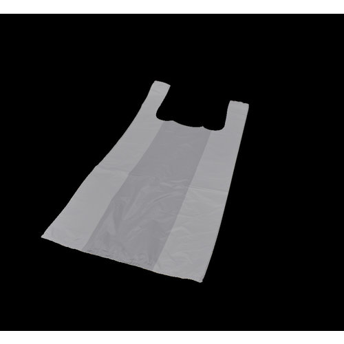 Eda Tas, HDPE, Hemd, 30x20x60cm, hemdtas, wit 1000st eco Eda Tas, HDPE, Hemd, 30x20x60cm, hemdtas, wit 1000st eco