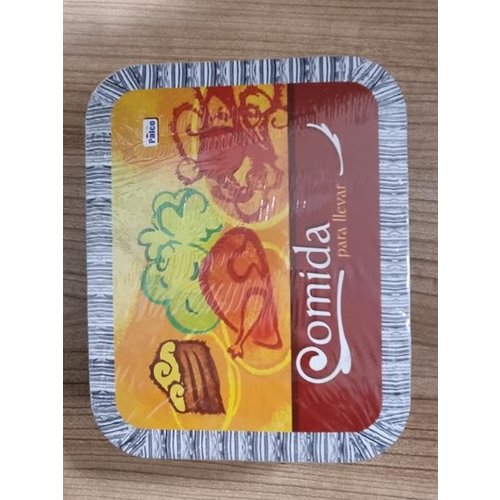 Aluminiumbak Deksels(kapsalon) 125 x 185 inhoud 100 st Aluminiumbak Deksels(kapsalon) 125 x 185 inhoud 100 st