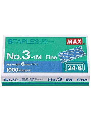 Staples Nietjes No.3-1M  24/6mm1000st