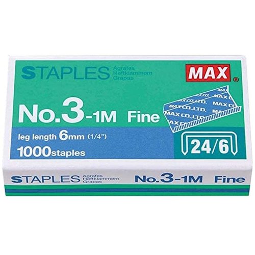 Staples Nietjes No.3-1M  24/6mm1000st