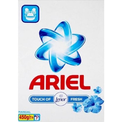 Ariel Ariel waspoeder 450g/7sc handwas touch of lenor