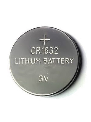 Lithium Lithium Elektronische Batterij CR1632  3V.