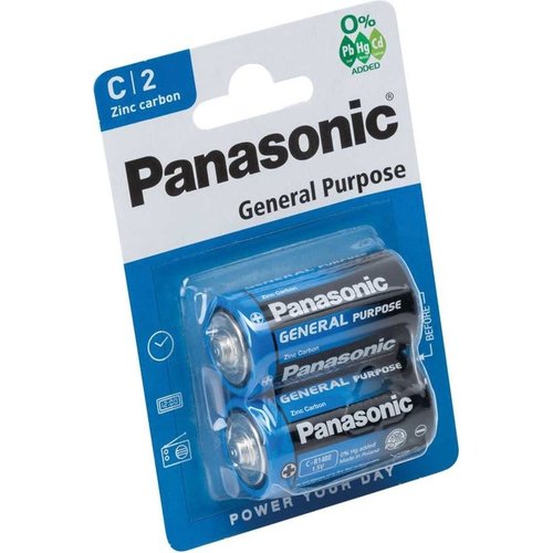 Panasonic Panasonic R14 Size C 1.5V batterij