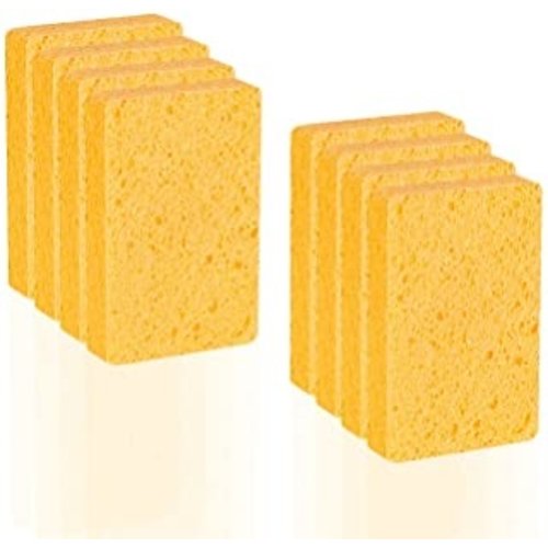 Elami Elami Eponges en cellulose sponges, spons 14 cm x 9cm x 3 cm 2 STUKS