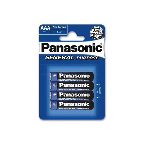 Panasonic Panasonic AAA  General Purpose Battterij | 4 stuks