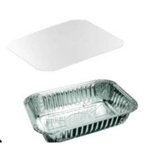 Onbekend Aluminiumbak Midi (Kapsalon) 800cc 58 x28 x38 cm Deksel  100st