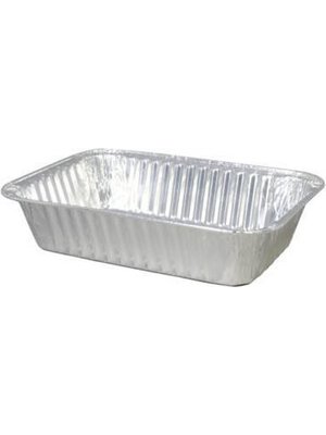 Onbekend Aluminiumbak Klein (Kapsalon) 450cc 140x120x40mm, 100st