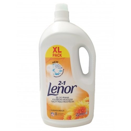 Ophef Gunst Luxe Lenor Lenor Vloeibaar wasmiddel 2 in 1 Summer Breze XL Pack 3685 ml 67  Wasbeurten - Europower bv