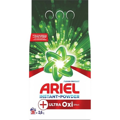 Ariel Ariel Waspoeder Instant +Ultra Oxi Effect 2600 kg 26 sc Ariel Ariel Waspoeder Instant +Ultra Oxi Effect 2600 kg 26 sc