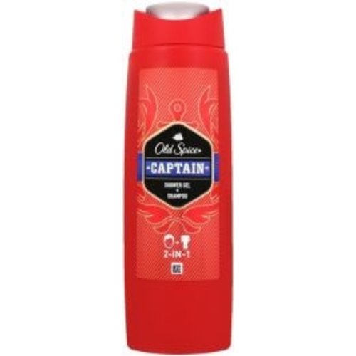 Old Spice Old Spice Captain 2 in 1 Men Shower Gel 250ml Old Spice Old Spice Captain 2 in 1 Men Shower Gel 250ml