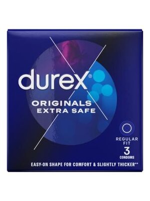 Durex Durex Condooms Originals Extra Safe 3 stuks