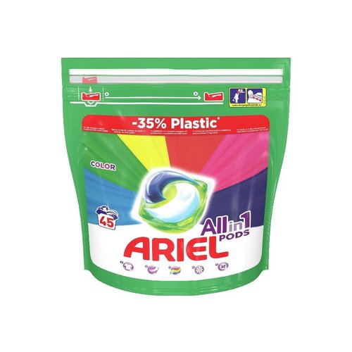Ariel Ariel Wasmiddel Pods 3 in 1 Color (45 X 23,8gr) 1071 gr 45 sc Ariel Ariel Wasmiddel Pods 3 in 1 Color (45 X 23,8gr) 1071 gr 45 sc