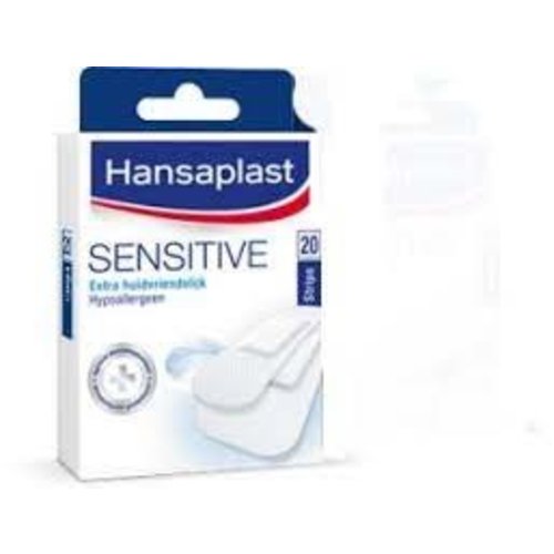 Hansaplast Hansaplast Pleisters - Sensitive 20 strips Hansaplast Hansaplast Pleisters - Sensitive 20 strips