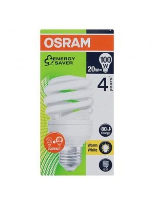 Osram OSRAM compact 20W warm white 8000 h = 4 years