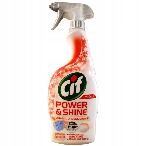 Cif Cif Power & Shine Sgrassatore Universale al Profumo di Marsiglia Spray 750 ml Cif Cif Power & Shine Sgrassatore Universale al Profumo di Marsiglia Spray 750 ml