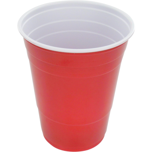 Depa Depa Drinkbeker Partycup, PS, 400ml, 16oz, rood Krimp 50 st Depa Depa Drinkbeker Partycup, PS, 400ml, 16oz, rood Krimp 50 st