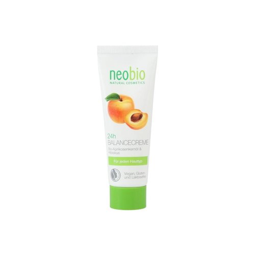 Neobio Neobio Body Cream 24H Bio Apricot Kermel+Hubicus For All Skin Types 50ml