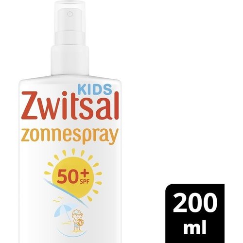 Zwitsal Zwitsal Kids SPF 50+ 0%parfum Zonnespray - 200 ml Zwitsal Zwitsal Kids SPF 50+ 0%parfum Zonnespray - 200 ml