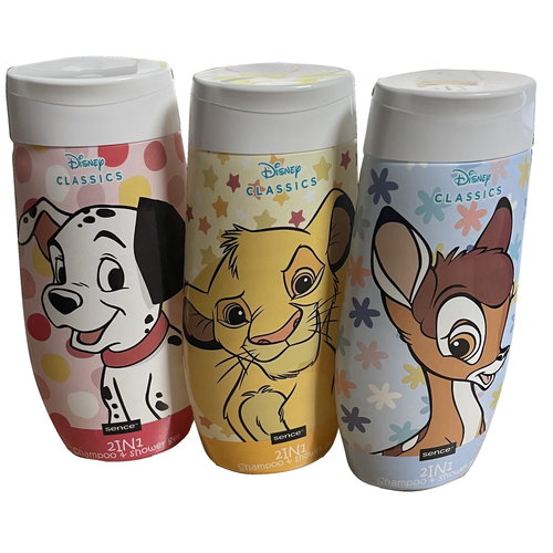 Sence Sencebeauty, Disney Classics, 2in1 Shampoo & Showergel, 300ml, Mix Sence Sencebeauty, Disney Classics, 2in1 Shampoo & Showergel, 300ml, Mix