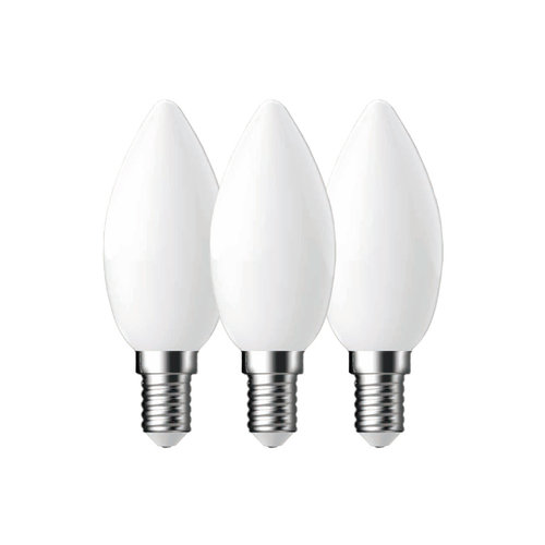 Megaman MEGAMAN LEDLAMP KAARS - SET VAN 3 - E14 - 250 LM - MAT