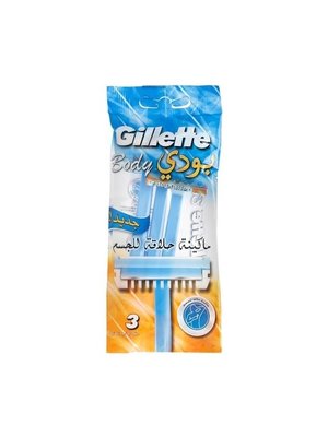 Gillette Gillette body wegwerp 3 st BANYO icin.