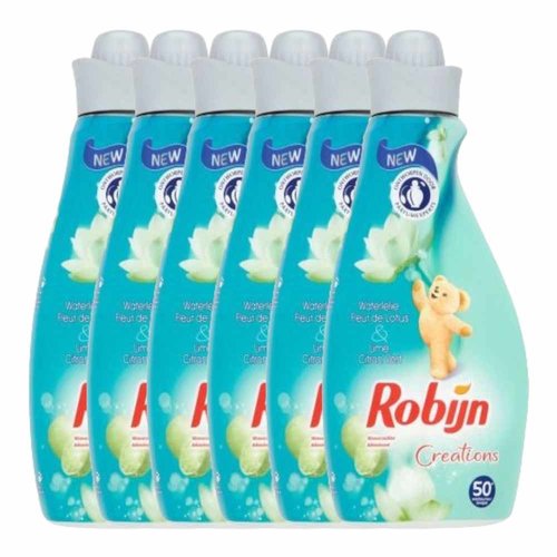 Robijn Robijn Wasverzachter - Cerations Waterlelie & Lime Citroen Vert 50 Wasbeurten 1.25L